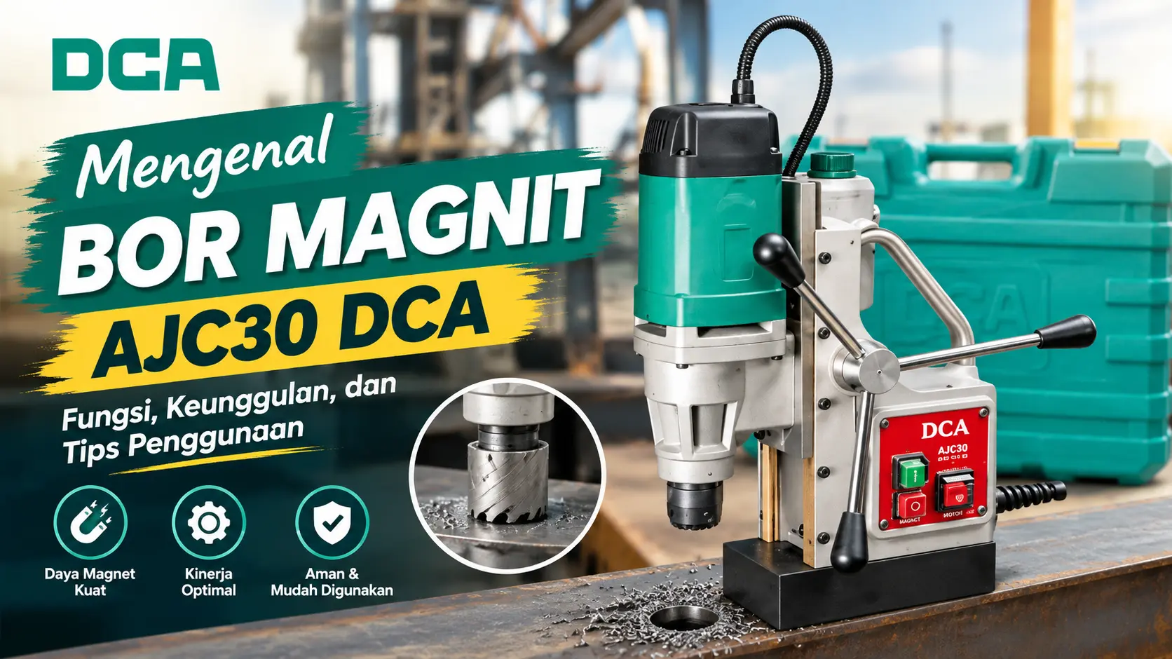 Mengenal BOR MAGNIT AJC30 DCA: Fungsi, Keunggulan, dan Tips Penggunaan