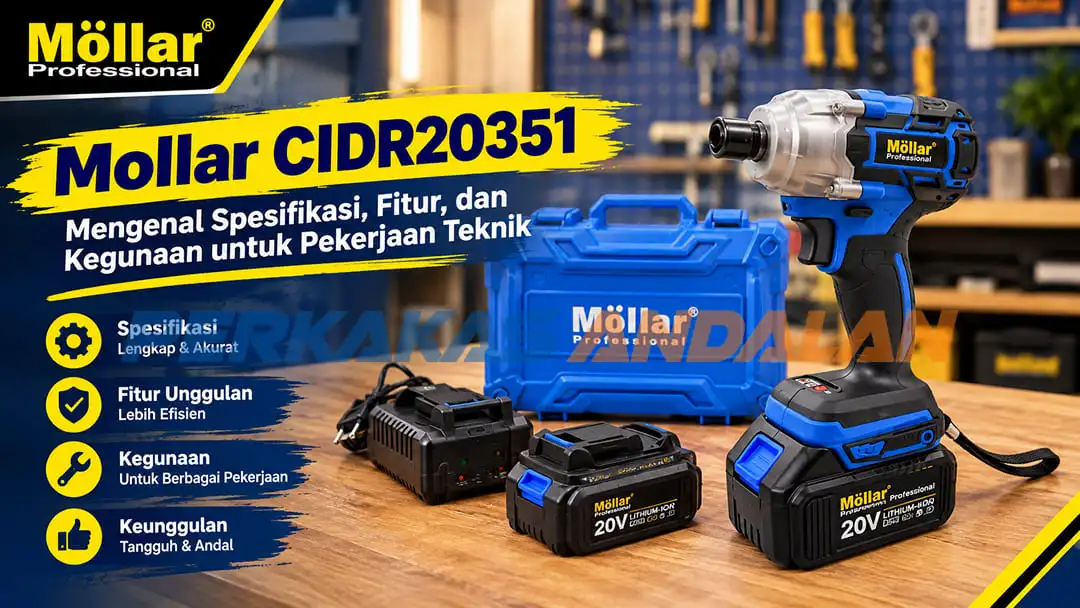 Mollar CIDR20351: Spesifikasi, Fitur, dan Kegunaan untuk Pekerjaan Teknik